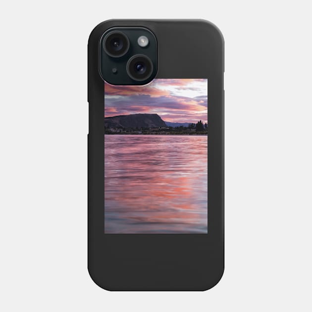 Lake Wanaka in Pink Phone Case by krepsher