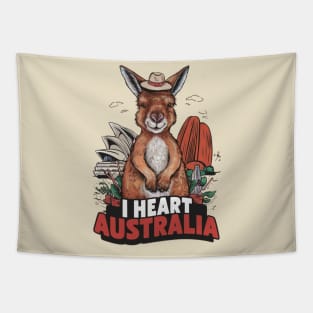 i heart australia Tapestry