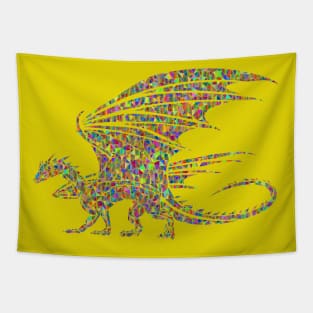 colorful dragon Tapestry