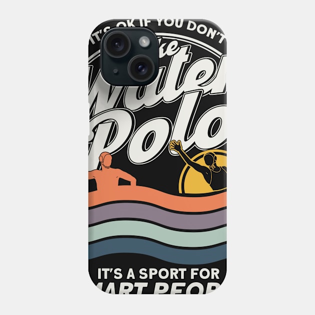 Training Player Water Polo Phone Case by Toeffishirts