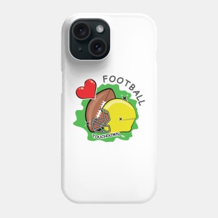 I Love American Football Phone Case