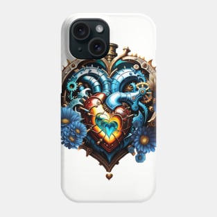 Awesome steampunk heart Phone Case