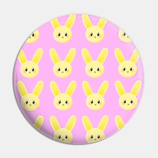 ButterBee the Bunny Pattern Pin