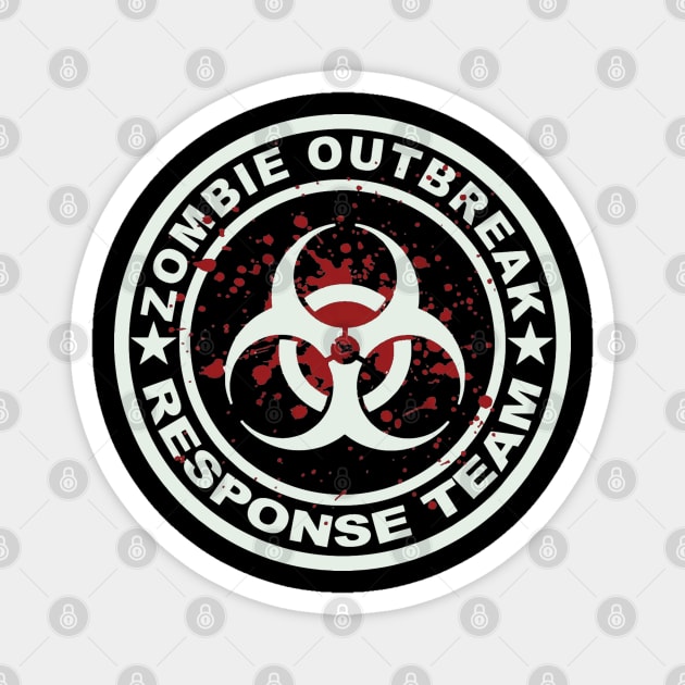 Zombie Outbreak Response Team Magnet by Untitled-Shop⭐⭐⭐⭐⭐