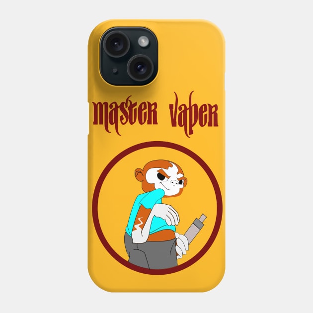 master vaper Phone Case by moonmorph