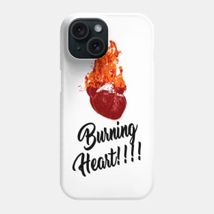 Burning Heart Phone Case