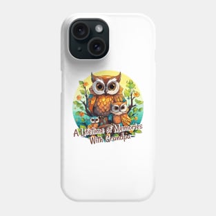 A lifetime of Memories with Grandpa Phone Case