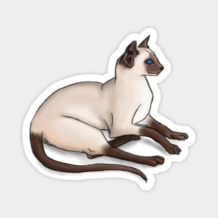 Siamese Cat Magnet