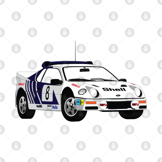 Ford RS200 Group B by kindacoolbutnotreally