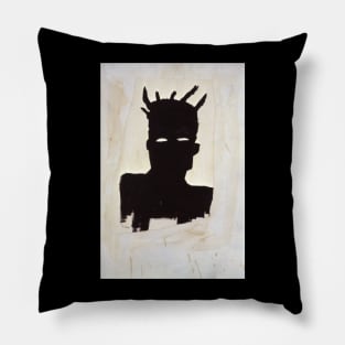 BASQUIAT SELF PORTRAIT Pillow