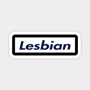 SUPER LESBIAN LOGO Magnet