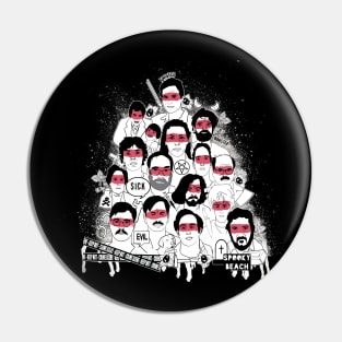 True Crime Art Pin