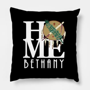 HOME Bethany (white text) Pillow