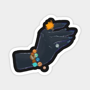 space bracelet illustration Magnet