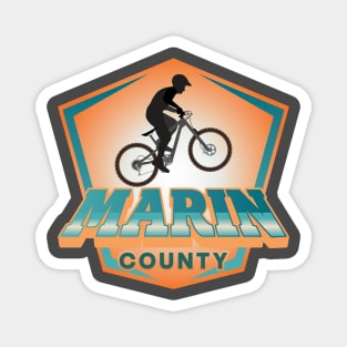 Marin County Mountain Biking Magnet