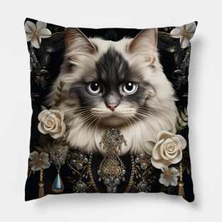 Syberian Cat Pillow