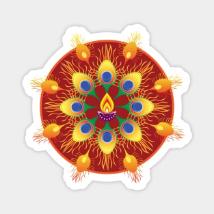 Rangoli Magnet