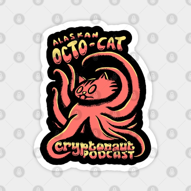 Alaskan Octo-Cat - Designed by Todd Purse - Cryptid - Magnet