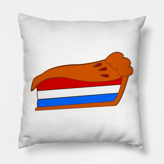 As American as Apple Pie Pillow by traditionation