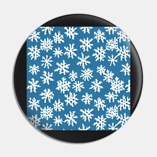 Snowflakes Pattern Pin