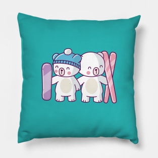 Winter love Pillow