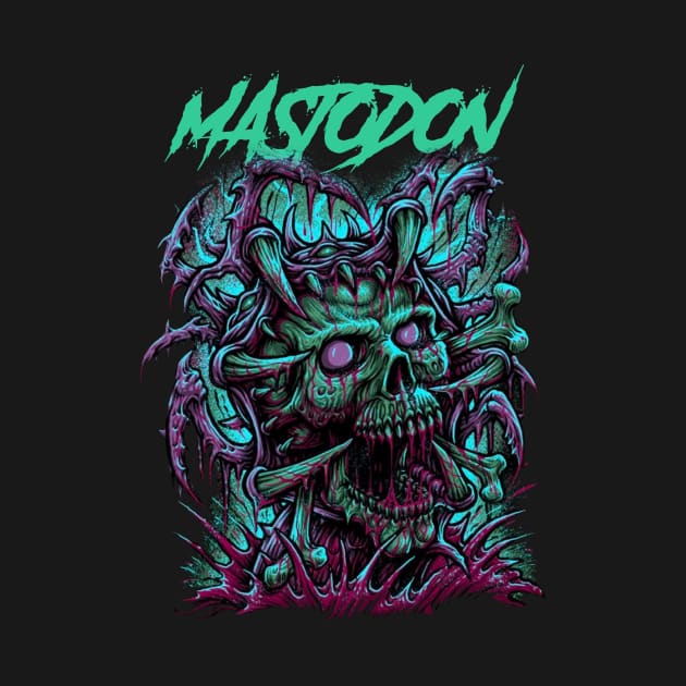 MASTODON BAND by Sticker Castle
