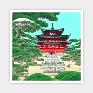 Japanese Garden Magnet