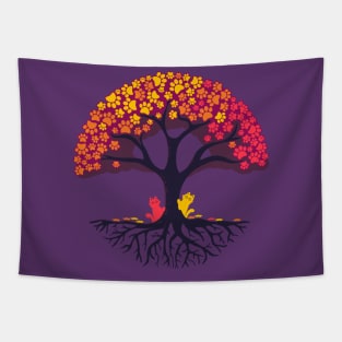 Pawtumn Tree Tapestry