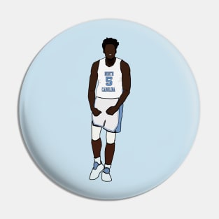 Nassir Little Celebration - University of North Carolina College NCAA Basketball Pin