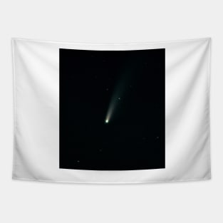 Zoomed Comet neowise Tapestry