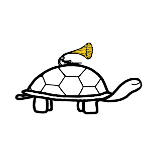 minimal turtle (transparent) T-Shirt