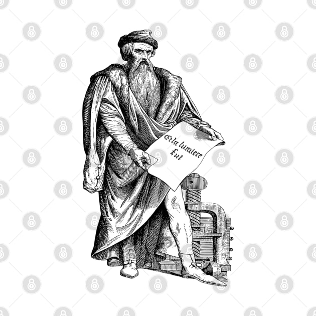 Johannes Gutenberg by ZyDesign