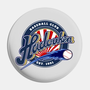 Hadouken Baseball Club Pin