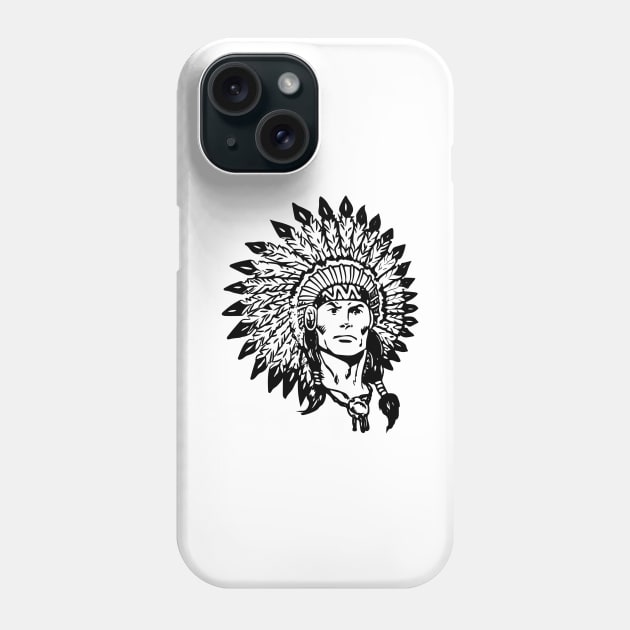 The red Indians Phone Case by navod