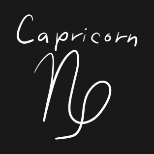 Capricorn zodiac sign T-Shirt