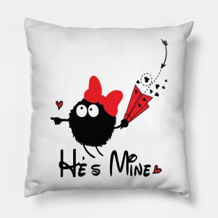 He's mine Pillow