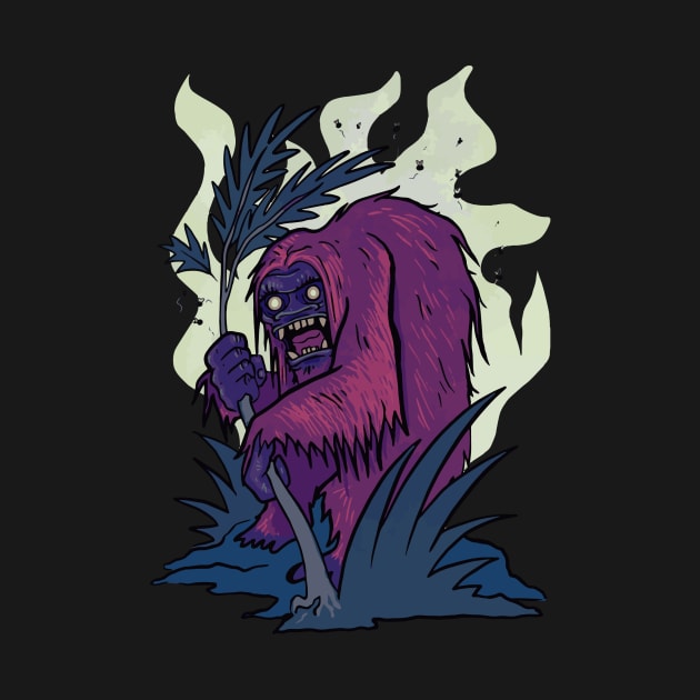 Skunk Ape by JonathanDodd_Draws