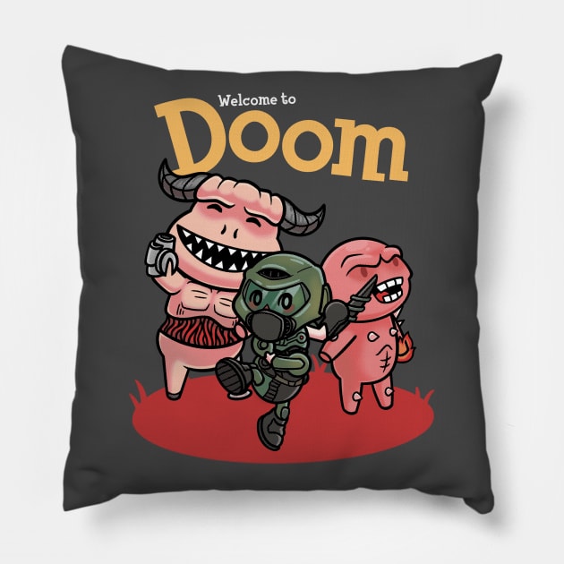 Welcome to Doom Pillow by Menteymenta