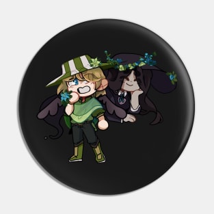 Mumza and Phil sticker Pin