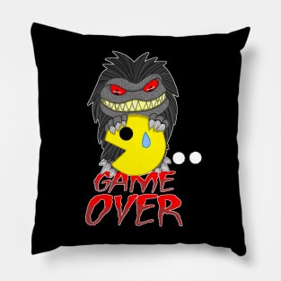 CRITTER PACMAN GAME OVER Pillow