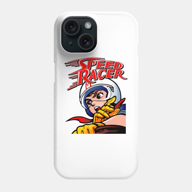 speed racer Phone Case by small alley co