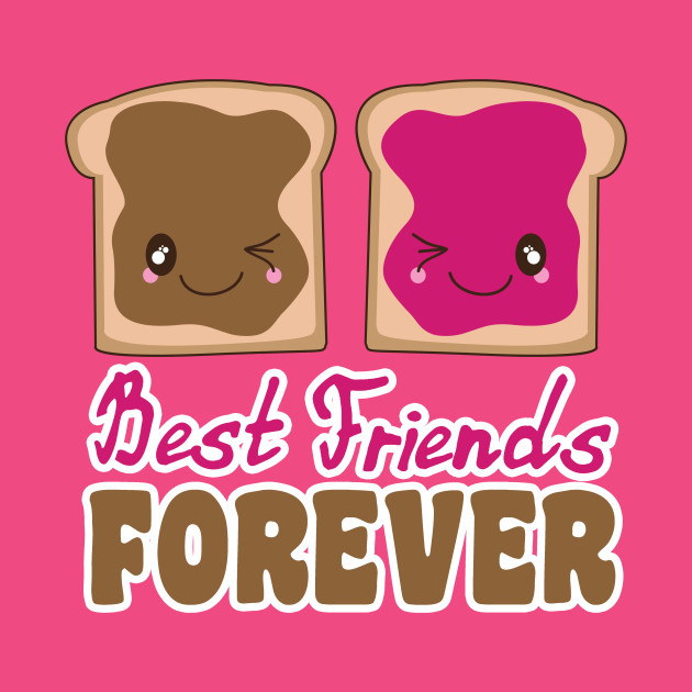 Friends Forever Best Friends Bff Tekening : Royalty Free ...