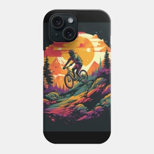 Mountain Biker Phone Case