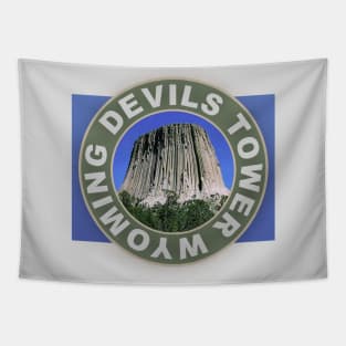 Devils Tower Wyoming Tapestry