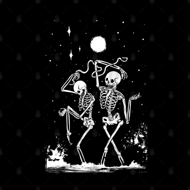 Skeleton Dance And We Felt Alive by KingMaster