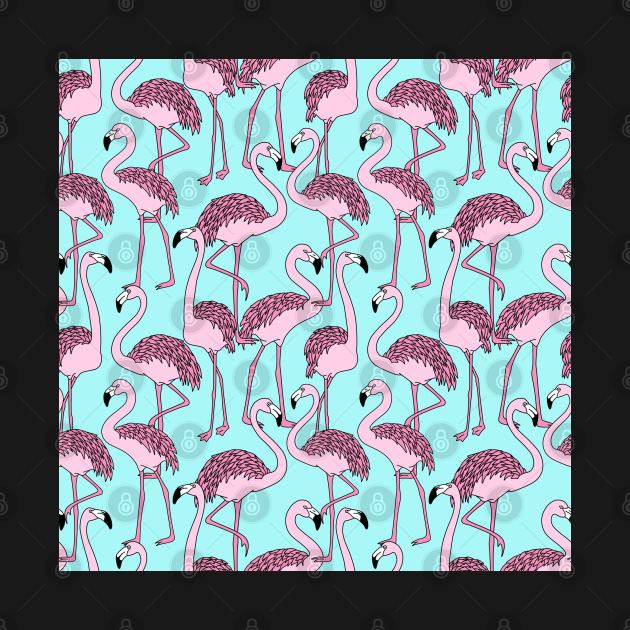 Pink Flamingos by Pop Cult Store