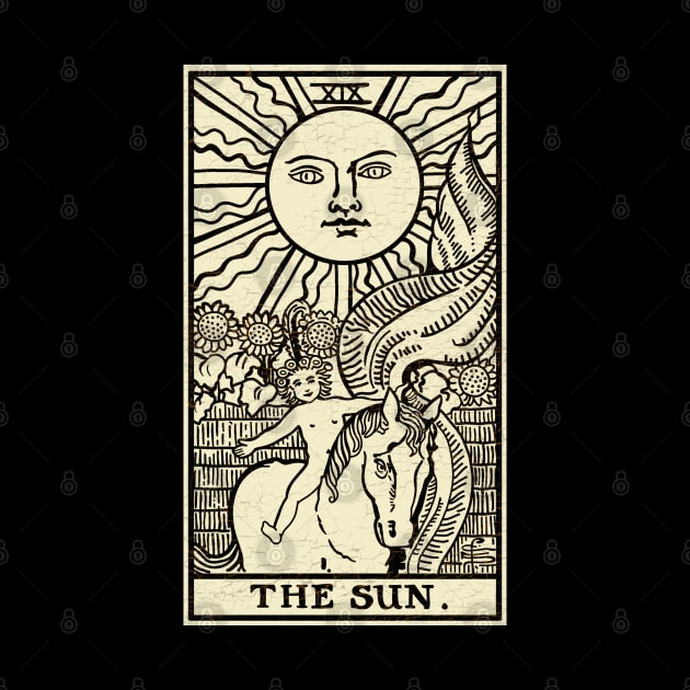 Tarot card The Sun by valentinahramov