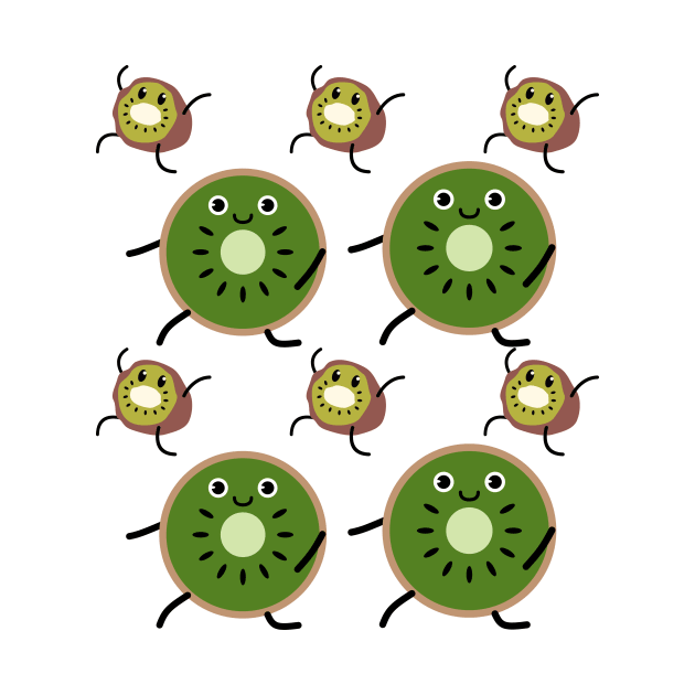 Kiwifruit Pattern by PatternCreators