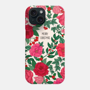 CHRISTMAS BLOOMS Phone Case