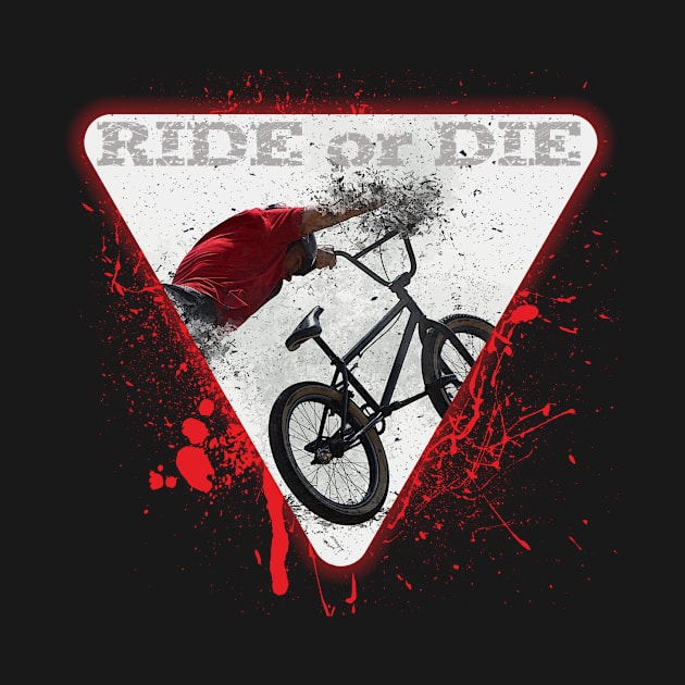 There is no crying in BMX by printjobz